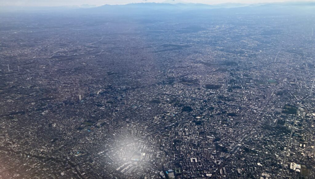 東京上空