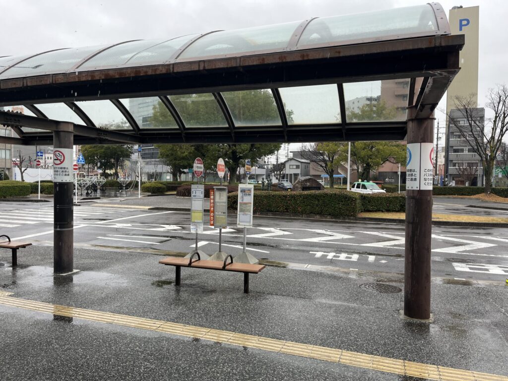 三河豊田駅　バス停