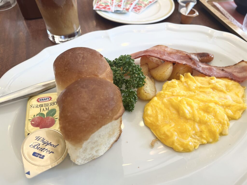 ロイヤルホストの朝食