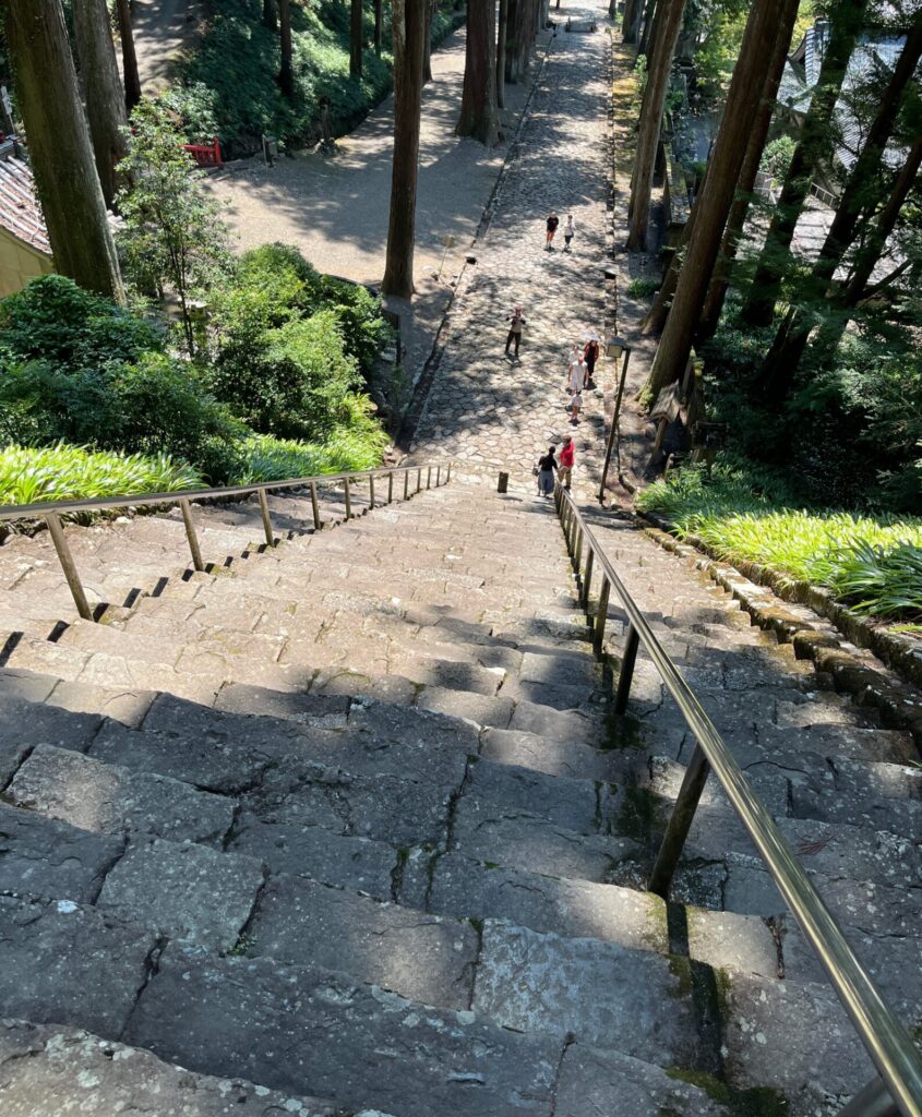 身延山久遠寺菩提梯