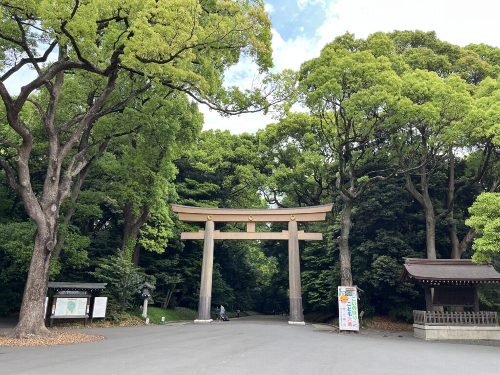 明治神宮南参道入口