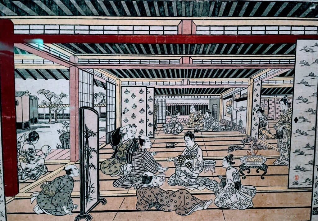 吉原の座敷風景