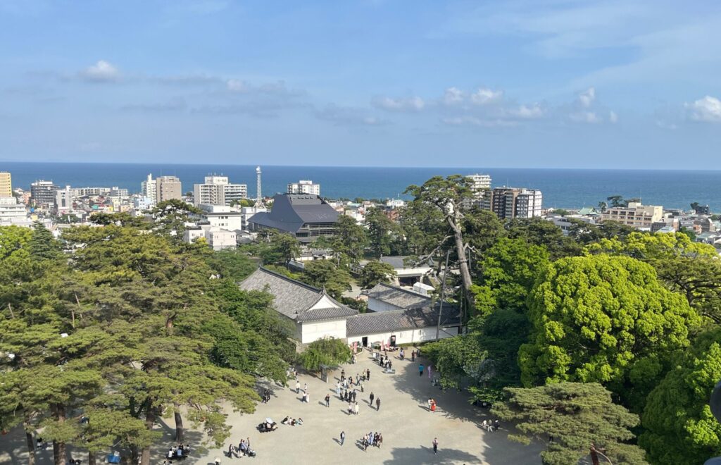小田原城からの眺望