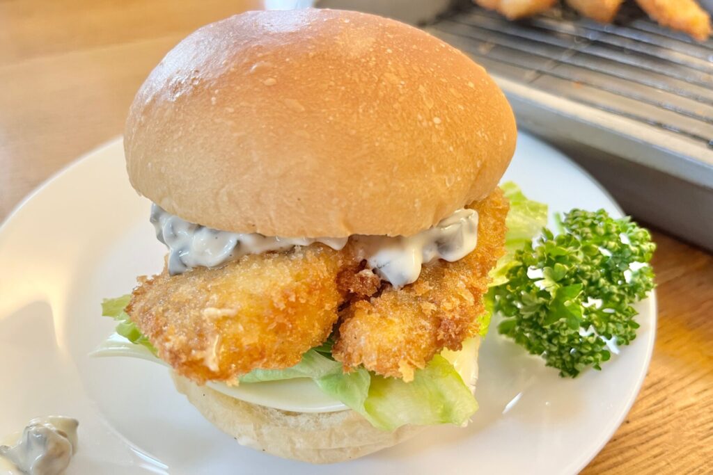 セイゴフィッシュバーガー