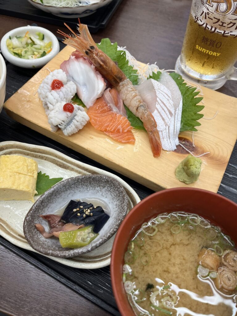 上さしみ定食