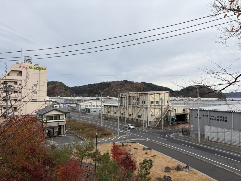 宮古市の津波到達地