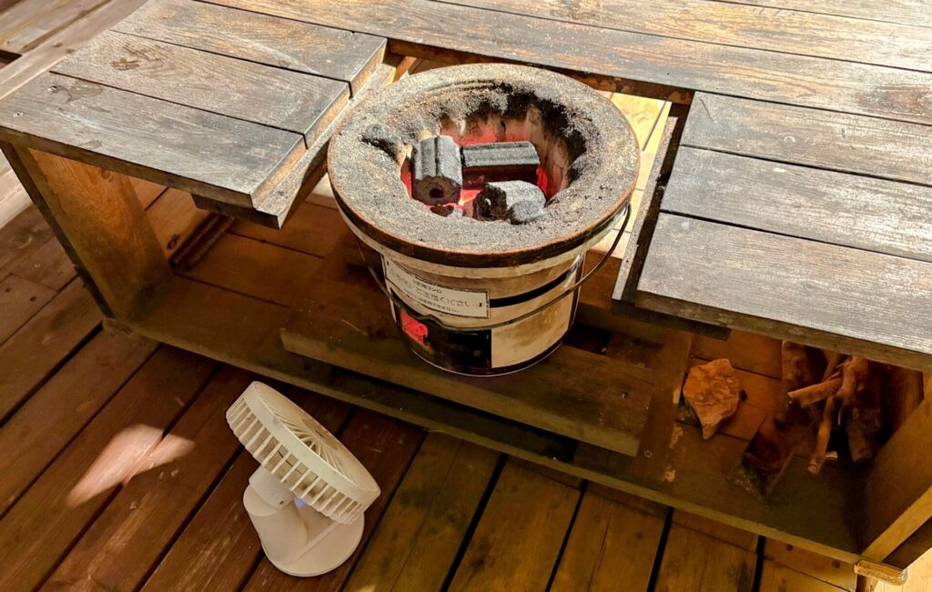 USB扇風機で放おっておくだけ