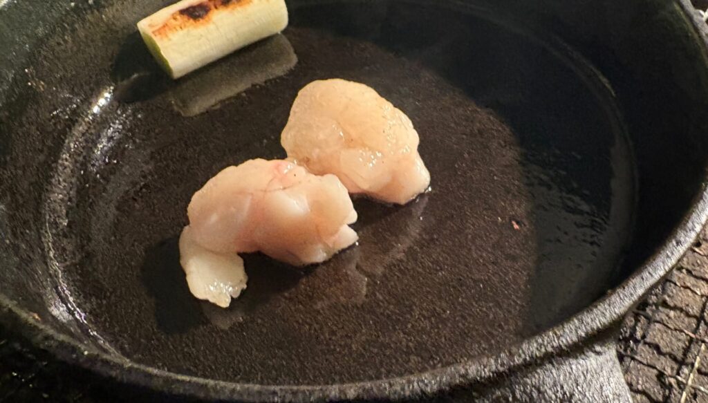 スキレットに、牛脂。
