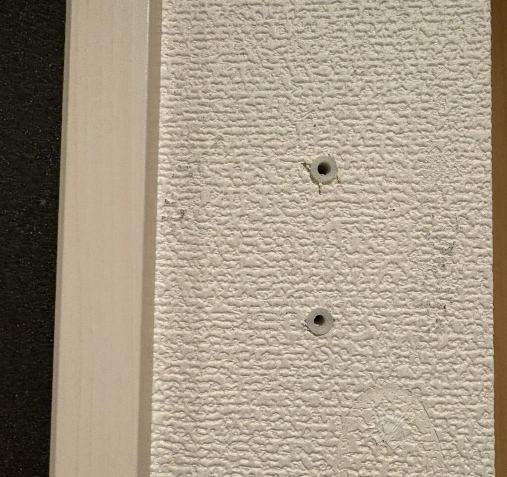 アンカーを入れた