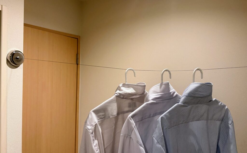 洗濯物干しワイヤー