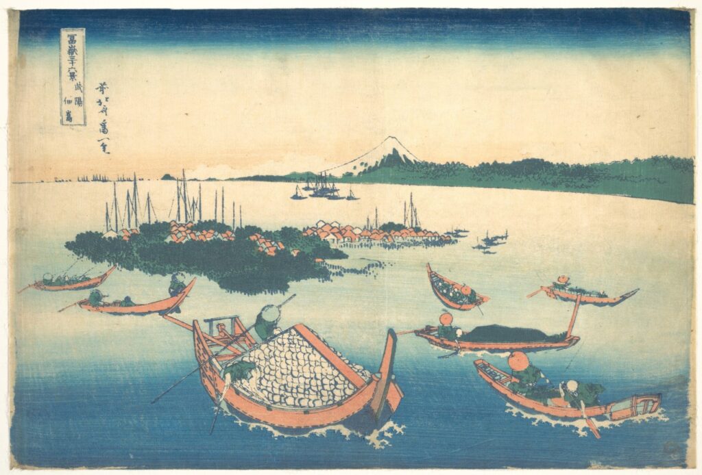 Hokusai Tsukudajima