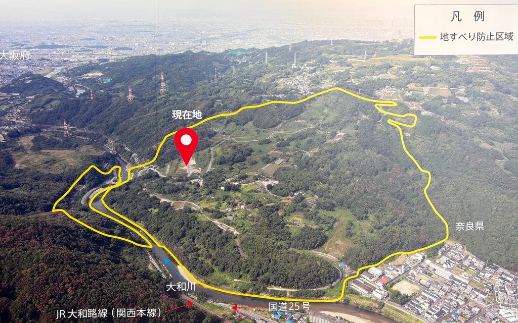 亀の瀬地すべり地帯